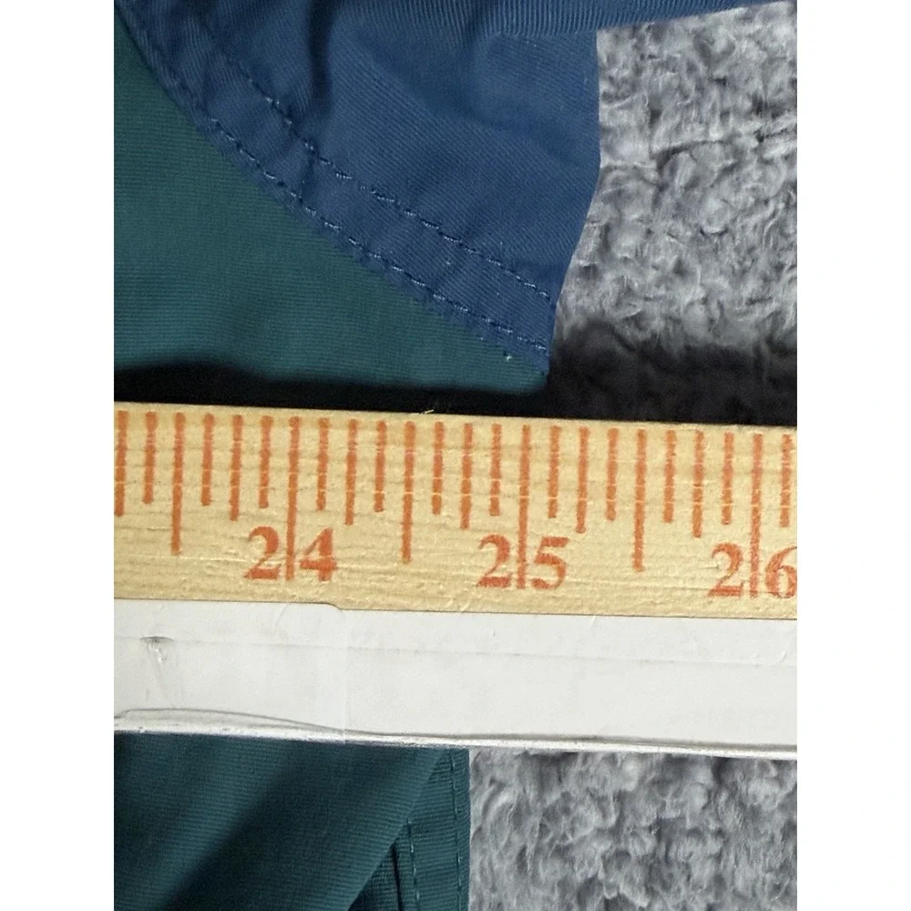 LL Bean Mountain Anorak Aztec Windbreaker Jacket Women's 1X Plus Colorblock